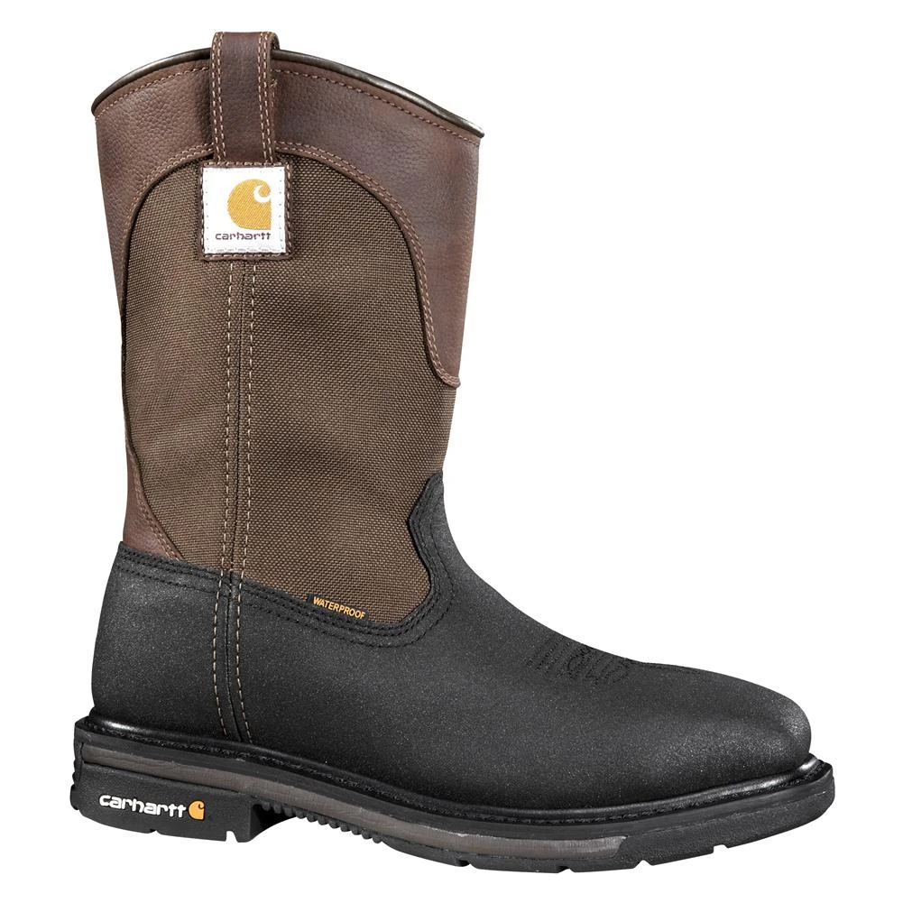 Men's Carhartt 11" Mud Wellington Square Toe Steel Toe Waterproof Boots 1 Men's Carhartt 11" Mud Wellington Square Toe Steel Toe Waterproof Boots