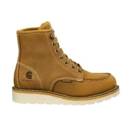 Women's Carhartt 6" Wedge Moc Toe Waterproof Boots 21 Women's Carhartt 6" Wedge Moc Toe Waterproof Boots -Carhartt Work Gear Sales Store 0 1001 carhartt 6 wedge moc toe waterproof boots light bison oil tanned