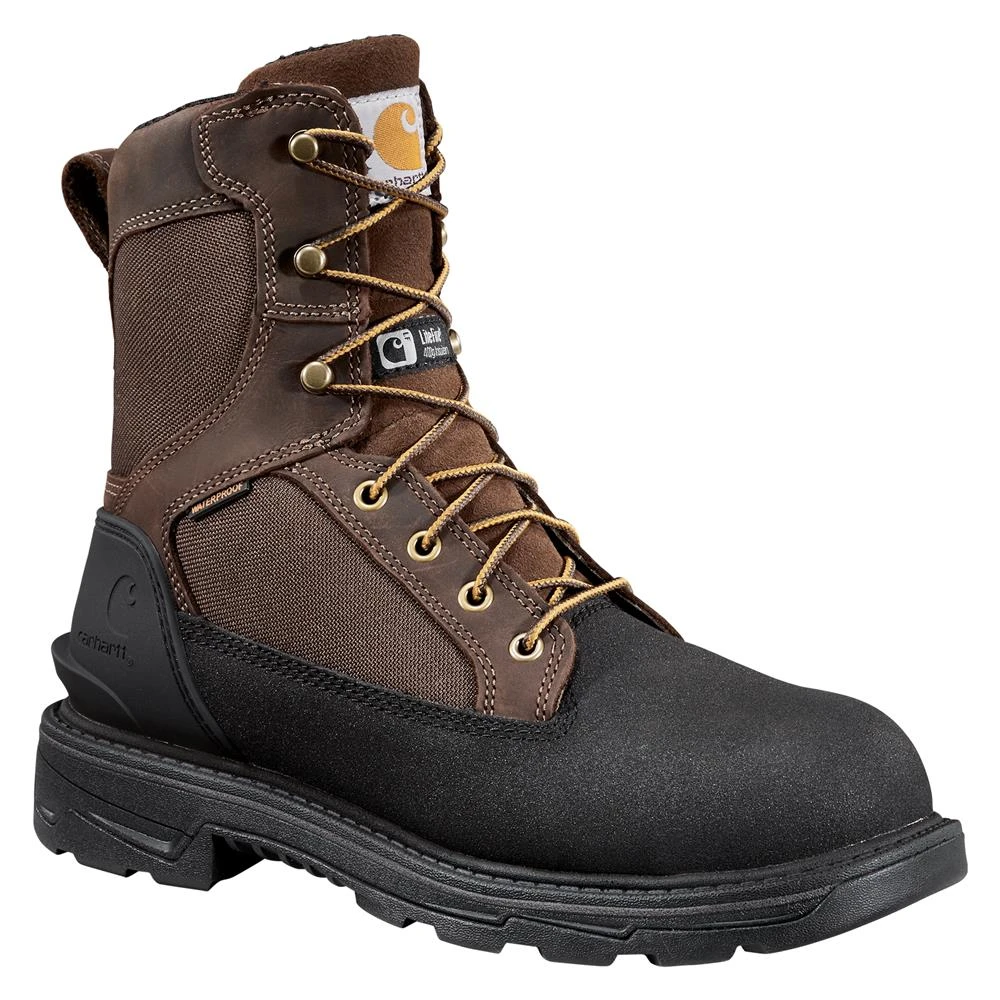 Men's Carhartt 8" Ironwood 200G Alloy Toe Waterproof Boots 1 Men's Carhartt 8" Ironwood 200G Alloy Toe Waterproof Boots
