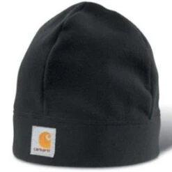 Carhartt - Mens Lightweight Fleece Beanie Cap - Black