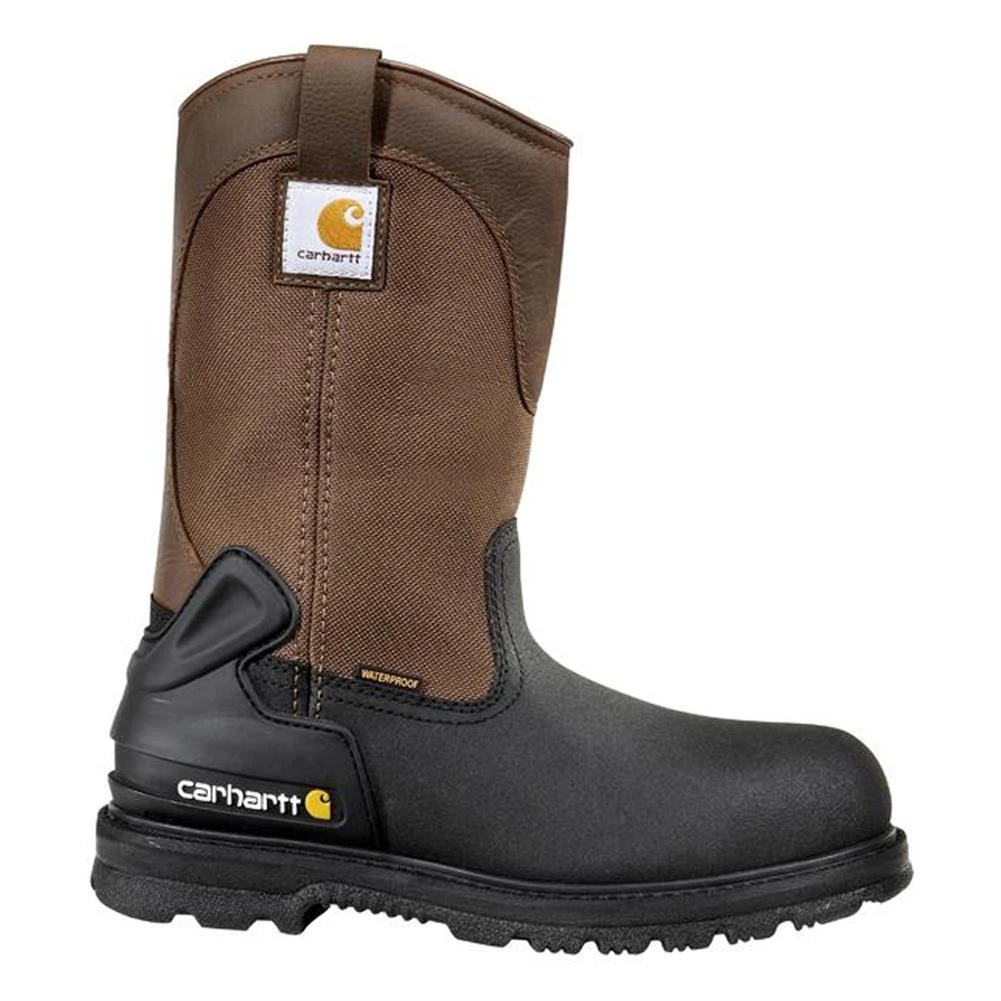 Men's Carhartt 11" Mud Wellington 400G Steel Toe Waterproof Boots 2 Men's Carhartt 11" Mud Wellington 400G Steel Toe Waterproof Boots - Image 2