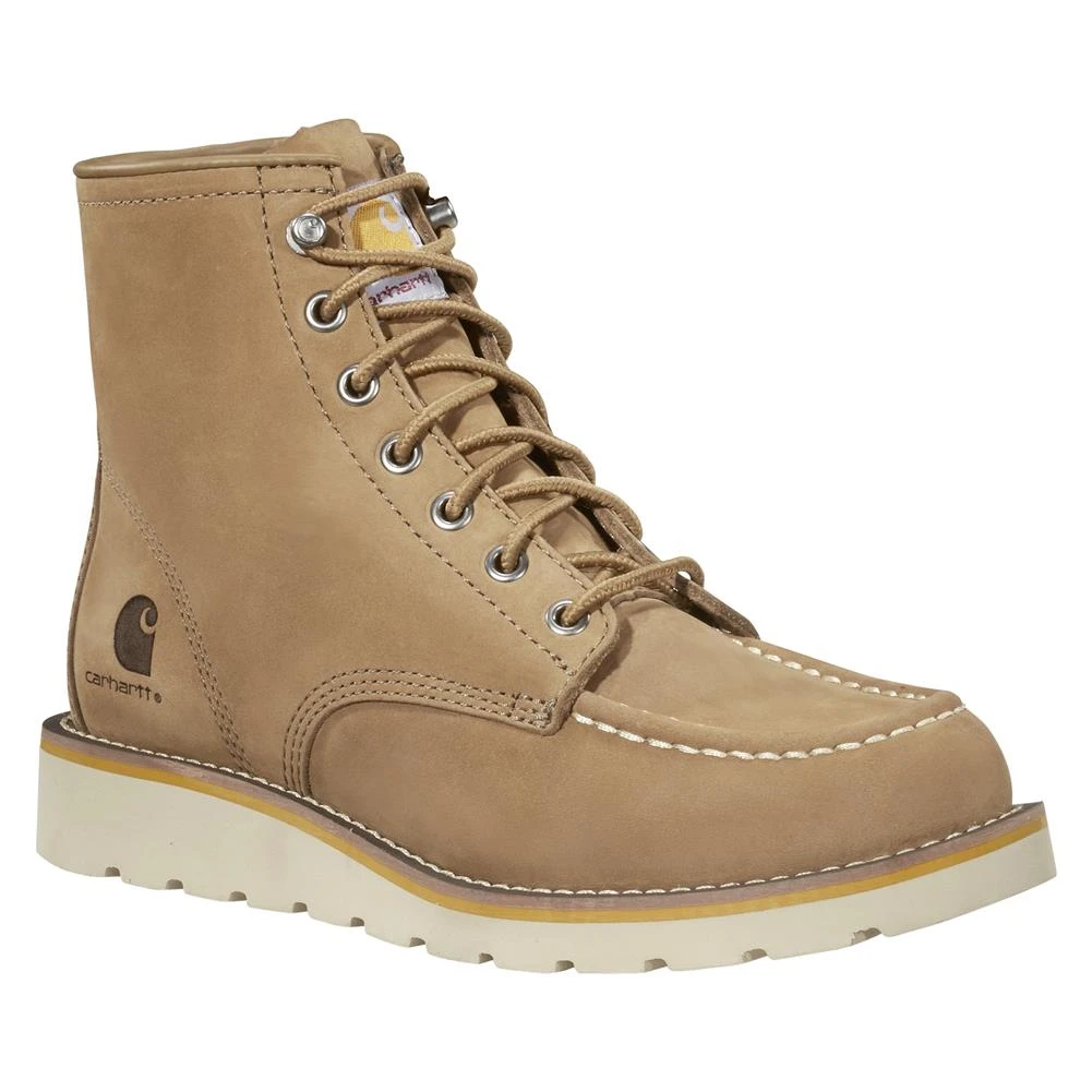 Women's Carhartt 6" Moc Toe Wedge Waterproof Boots 2 Women's Carhartt 6" Moc Toe Wedge Waterproof Boots - Image 2