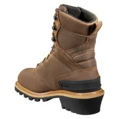 Men's Carhartt 8" Logger Composite Toe Waterproof Boots -Carhartt Work Gear Sales Store 2 1001 carhartt 8 logger composite toe waterproof crazy horse brown