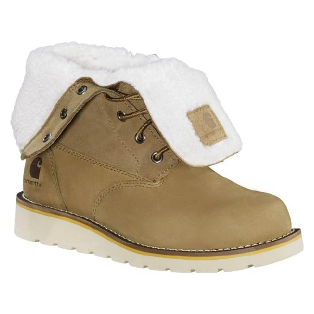 Women's Carhartt 8" Wedge Fold Down Winter 200G Waterproof Boots 3 Women's Carhartt 8" Wedge Fold Down Winter 200G Waterproof Boots - Image 3