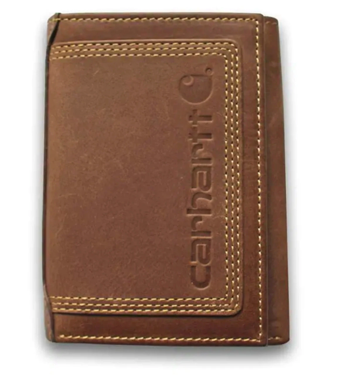 Carhartt Detroit Brown Trifold Wallet 1 Carhartt Detroit Brown Trifold Wallet