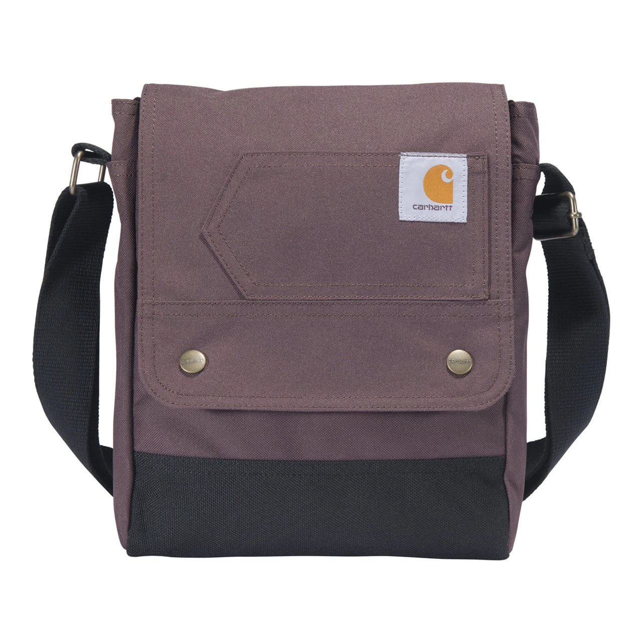 Carhartt Crossbody Snap Bag- Wine 2 Carhartt Crossbody Snap Bag- Wine - Image 2