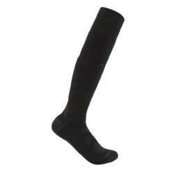 Carhartt Mens Black Heavy Merino Wool Blend Over The Calf Sock