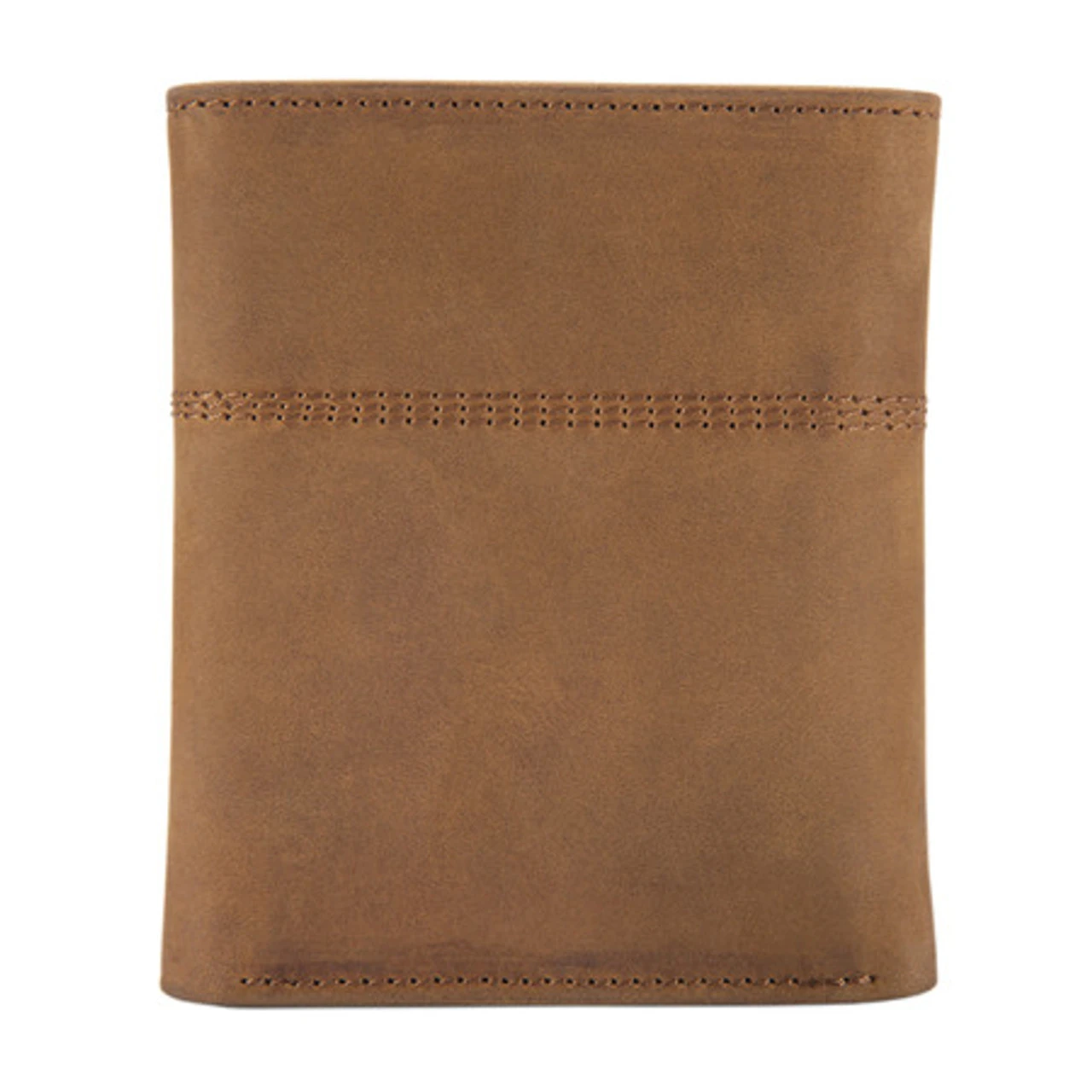 Carhartt Mens Brown Leather Trifold Wallet 2 Carhartt Mens Brown Leather Trifold Wallet - Image 2