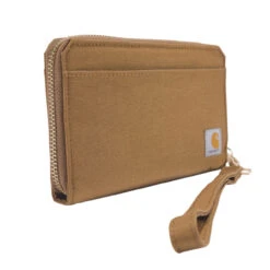 Carhartt Womens Nylon Duck Lay-Flat Clutch Wallet- Brown -Carhartt Work Gear Sales Store 2725880 3 19610.1666037711