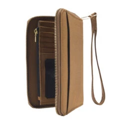Carhartt Womens Nylon Duck Lay-Flat Clutch Wallet- Brown -Carhartt Work Gear Sales Store 2725880 6 27969.1666037712
