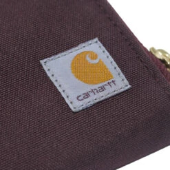 Carhartt Womens Nylon Duck Lay-Flat Clutch Wallet- Wine -Carhartt Work Gear Sales Store 2725885 11 74203.1666037435