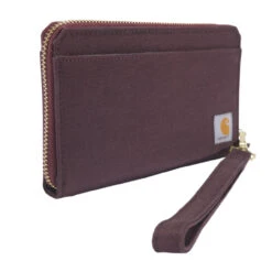 Carhartt Womens Nylon Duck Lay-Flat Clutch Wallet- Wine -Carhartt Work Gear Sales Store 2725885 3 14547.1666037433