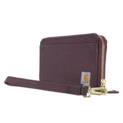 Carhartt Womens Nylon Duck Lay-Flat Clutch Wallet- Wine -Carhartt Work Gear Sales Store 2725885 4 47062.1666037433