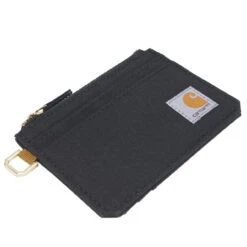 Carhartt Womens Nylon Duck Zipper Card Wallet- Black -Carhartt Work Gear Sales Store 2725890 4 71981.1666037573