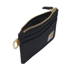 Carhartt Womens Nylon Duck Zipper Card Wallet- Black -Carhartt Work Gear Sales Store 2725890 6 62192.1666037573