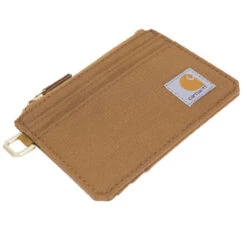 Carhartt Womens Nylon Duck Zipper Card Wallet- Brown -Carhartt Work Gear Sales Store 2725895 4 68470.1666037608