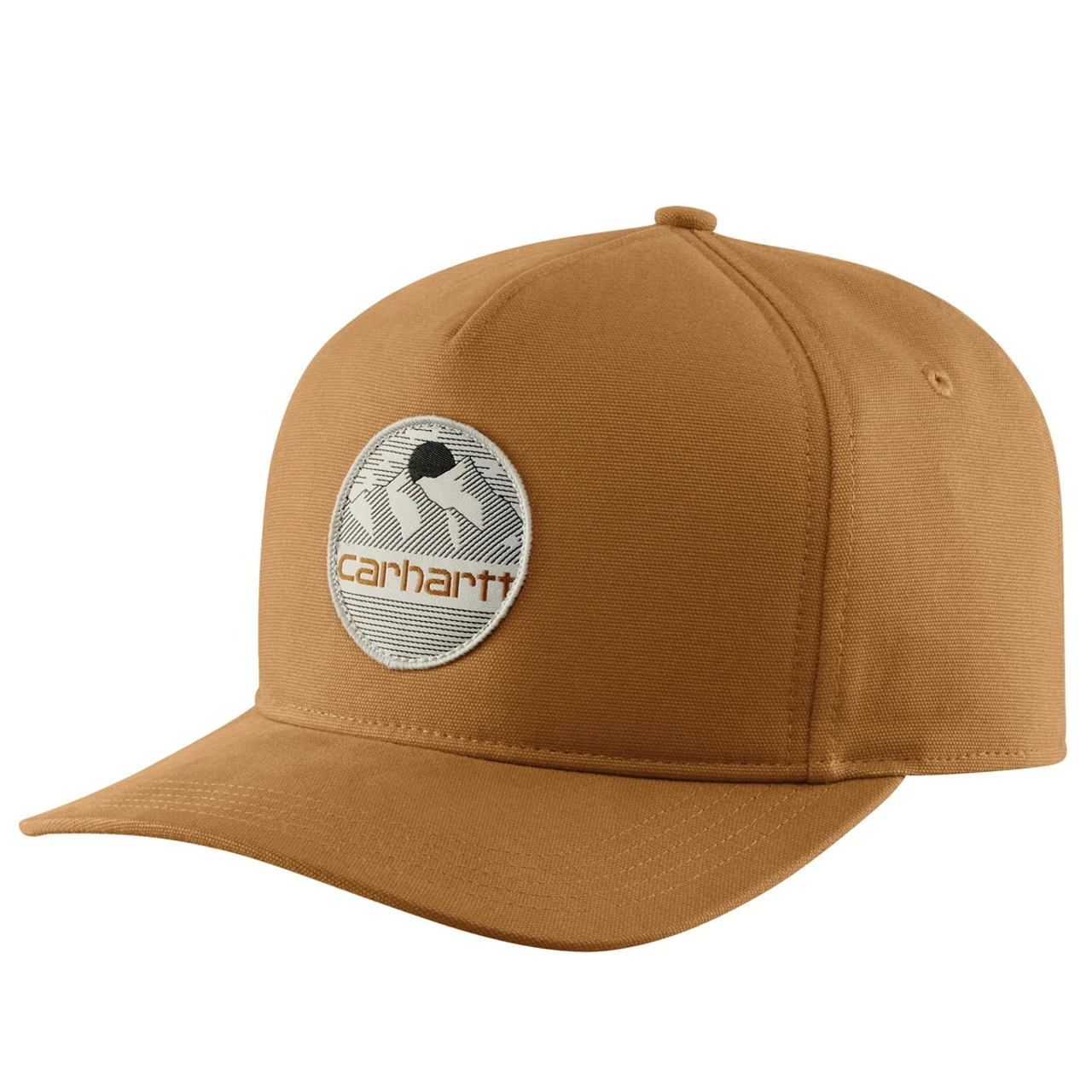 Carhartt Mens Canvas Mountain Patch Cap 1 Carhartt Mens Canvas Mountain Patch Cap