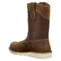 Men's Carhartt 10" Wellington Wedge Steel Toe Waterproof Boots -Carhartt Work Gear Sales Store 3 1001 carhartt 10 wellington wedge steel toe waterproof boots brown