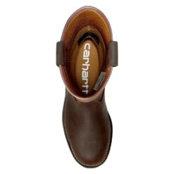 Men's Carhartt 10" Wellington Wedge Steel Toe Waterproof Boots -Carhartt Work Gear Sales Store 7 1001 carhartt 10 wellington wedge steel toe waterproof boots dark brown nicotine