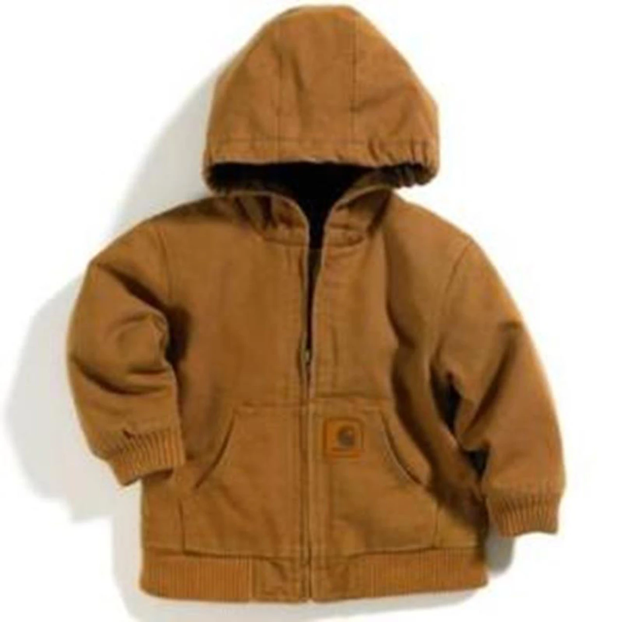 Carhartt - Toddler Boy's Active Duck Jacket - Brown 1 Carhartt - Toddler Boy's Active Duck Jacket - Brown