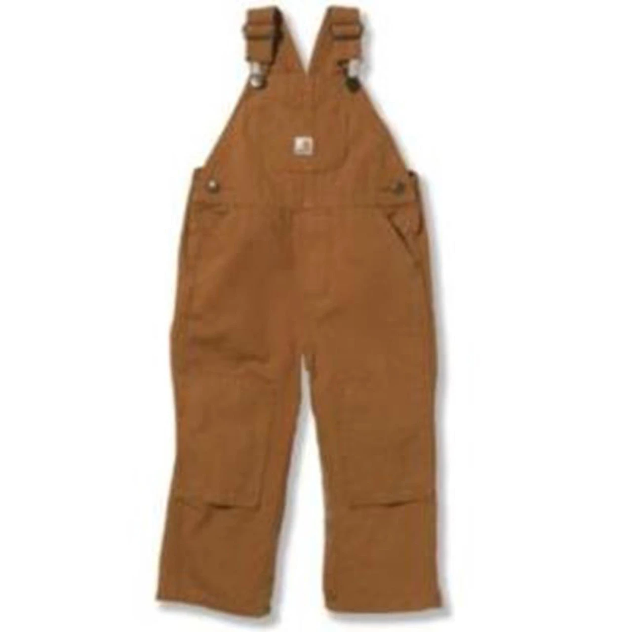 Carhartt - Infant Boy's Unlined Duck Bib Overalls - Brown 1 Carhartt - Infant Boy's Unlined Duck Bib Overalls - Brown