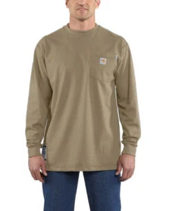 Carhartt Mens Flame-Resistant Cotton Long Sleeve T-Shirt -Carhartt Work Gear Sales Store P1333130 2 87348.1630131254