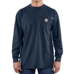 Carhartt Mens Flame-Resistant Cotton Long Sleeve T-Shirt -Carhartt Work Gear Sales Store P1333130 68227.1630131254