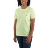 Carhartt Womens Loose Fit Heavyweight Short Sleeve Pocket T-Shirt