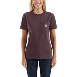 Carhartt Womens Loose Fit Heavyweight Short Sleeve Pocket T-Shirt -Carhartt Work Gear Sales Store P1923710 4 65565.1696867042