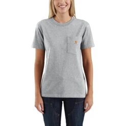 Carhartt Womens Loose Fit Heavyweight Short Sleeve Pocket T-Shirt -Carhartt Work Gear Sales Store P1923710 7 89794.1696867043