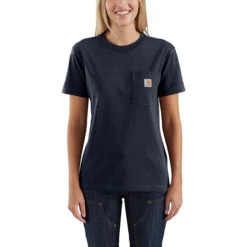 Carhartt Womens Loose Fit Heavyweight Short Sleeve Pocket T-Shirt -Carhartt Work Gear Sales Store P1923710 8 24816.1696867044