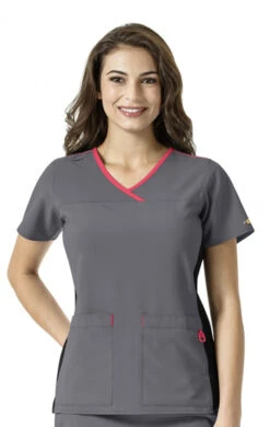 Carhartt Force Womens Y-Neck Knit Panel Top 11 Carhartt Force Womens Y-Neck Knit Panel Top -Carhartt Work Gear Sales Store P2036630 03 39546.1630089642