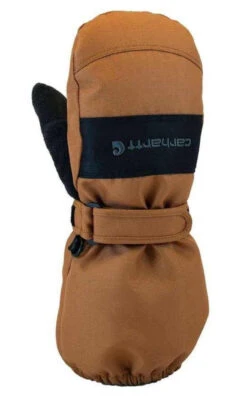 Carhartt Toddler Waterproof Brown Black Duck Mittens