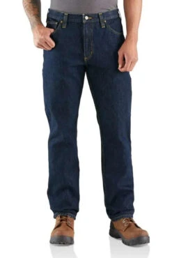 Carhartt Mens Rugged Flex Relaxed Fit Utility Five Pocket Jean