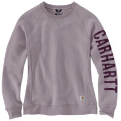 Carhartt Womens Relaxed Fit Midweight Crewneck Graphic Sweatshirt
