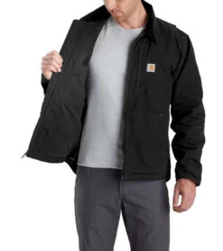 Carhartt Mens Full Swing Washed Duck Fleece Lined Jacket -Carhartt Work Gear Sales Store P2226005 02 56653.1630133007