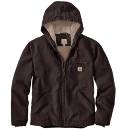 Carhartt Washed Duck Sherpa-Lined Jacket