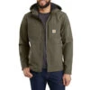 Carhartt Mens Rain Defender Relaxed Fit Midweight Softshell Hooded Jacket