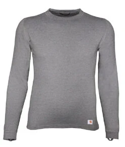 Carhartt Force Mens Shadow Heavyweight Base Layer Crewneck Top