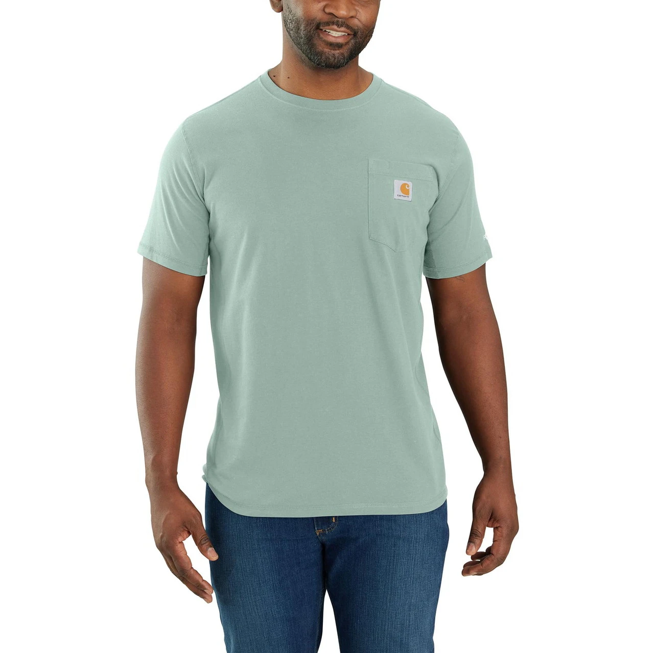 Carhartt Force Relaxed Fit Midweight Pocket Short Sleeve T-Shirt 1 Carhartt Force Relaxed Fit Midweight Pocket Short Sleeve T-Shirt