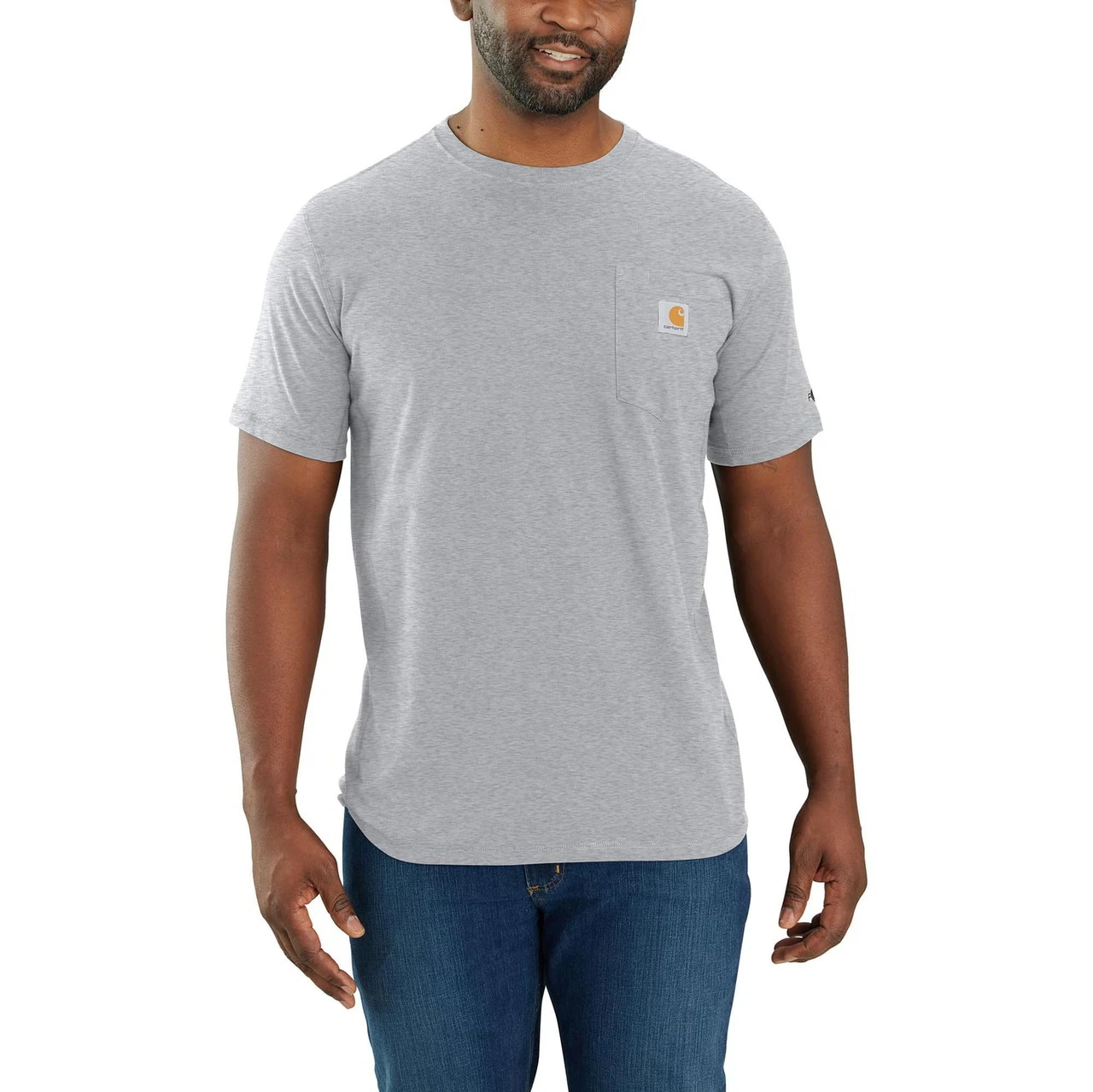 Carhartt Force Relaxed Fit Midweight Pocket Short Sleeve T-Shirt 3 Carhartt Force Relaxed Fit Midweight Pocket Short Sleeve T-Shirt - Image 3