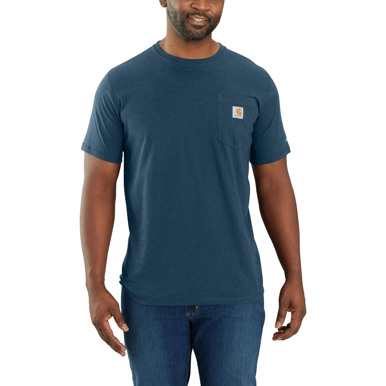 Carhartt Force Relaxed Fit Midweight Pocket Short Sleeve T-Shirt 5 Carhartt Force Relaxed Fit Midweight Pocket Short Sleeve T-Shirt - Image 5
