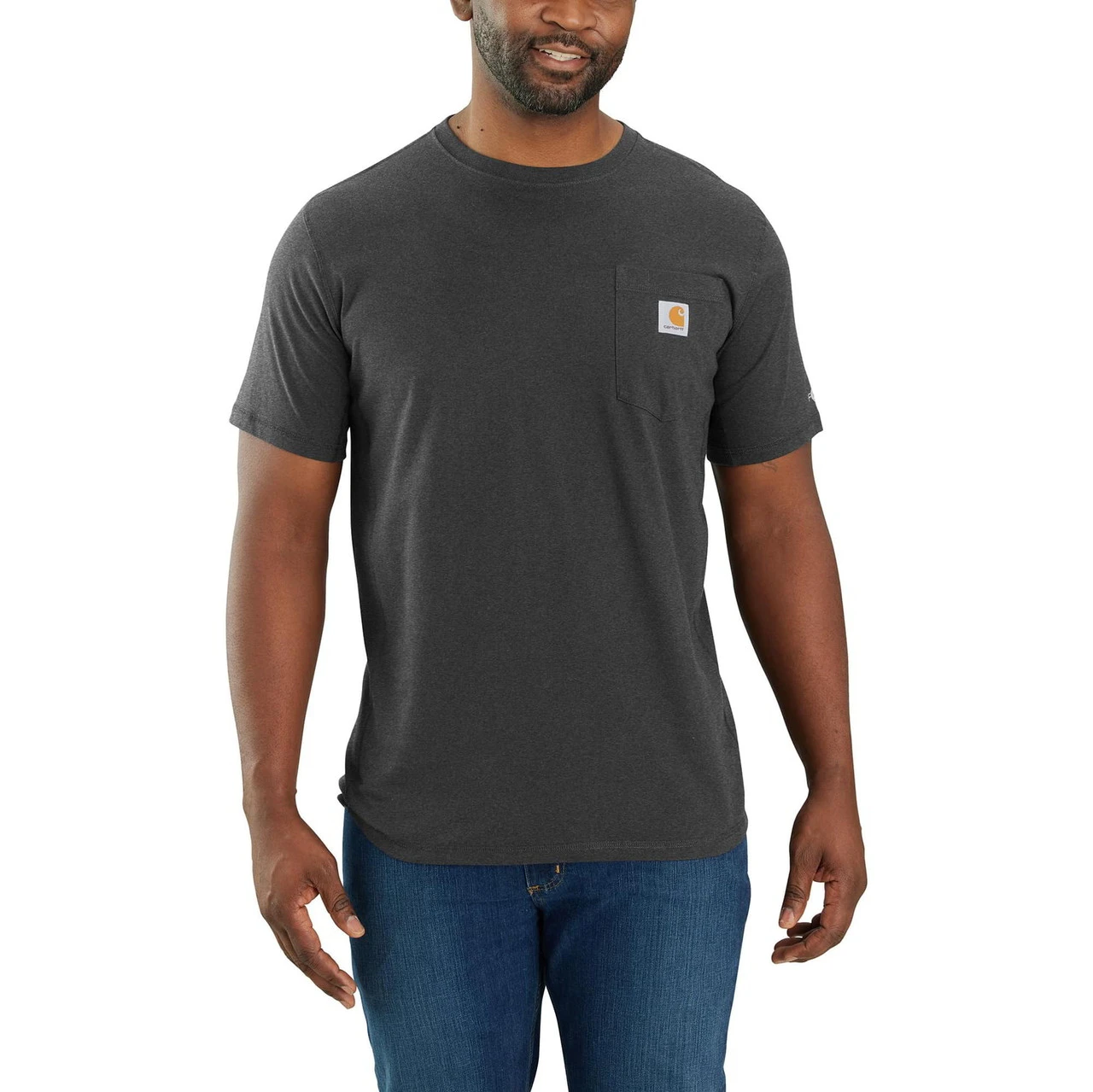 Carhartt Force Relaxed Fit Midweight Pocket Short Sleeve T-Shirt 6 Carhartt Force Relaxed Fit Midweight Pocket Short Sleeve T-Shirt - Image 6