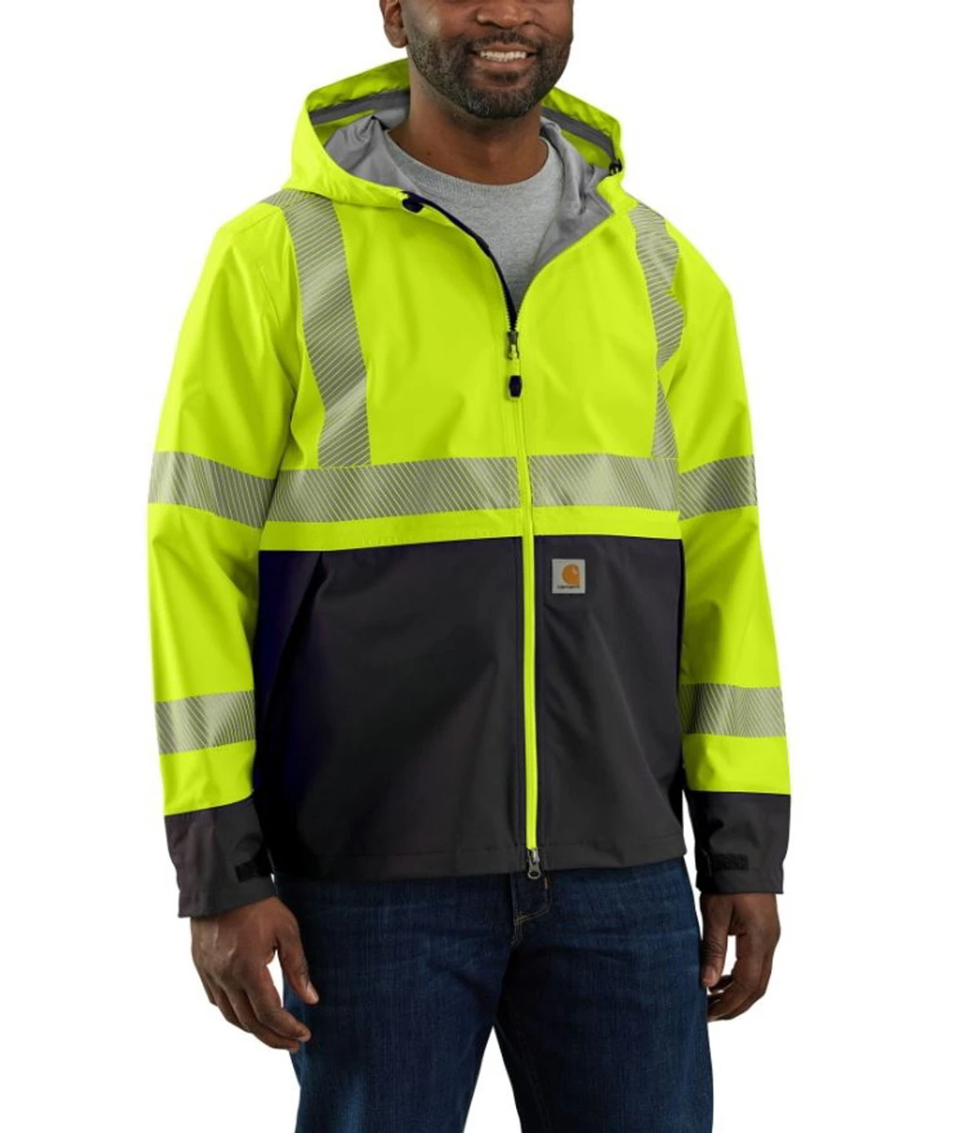 Carhartt Mens High-Visibility Storm Defender Loose Fit Midweight Class 3 Jacket 1 Carhartt Mens High-Visibility Storm Defender Loose Fit Midweight Class 3 Jacket