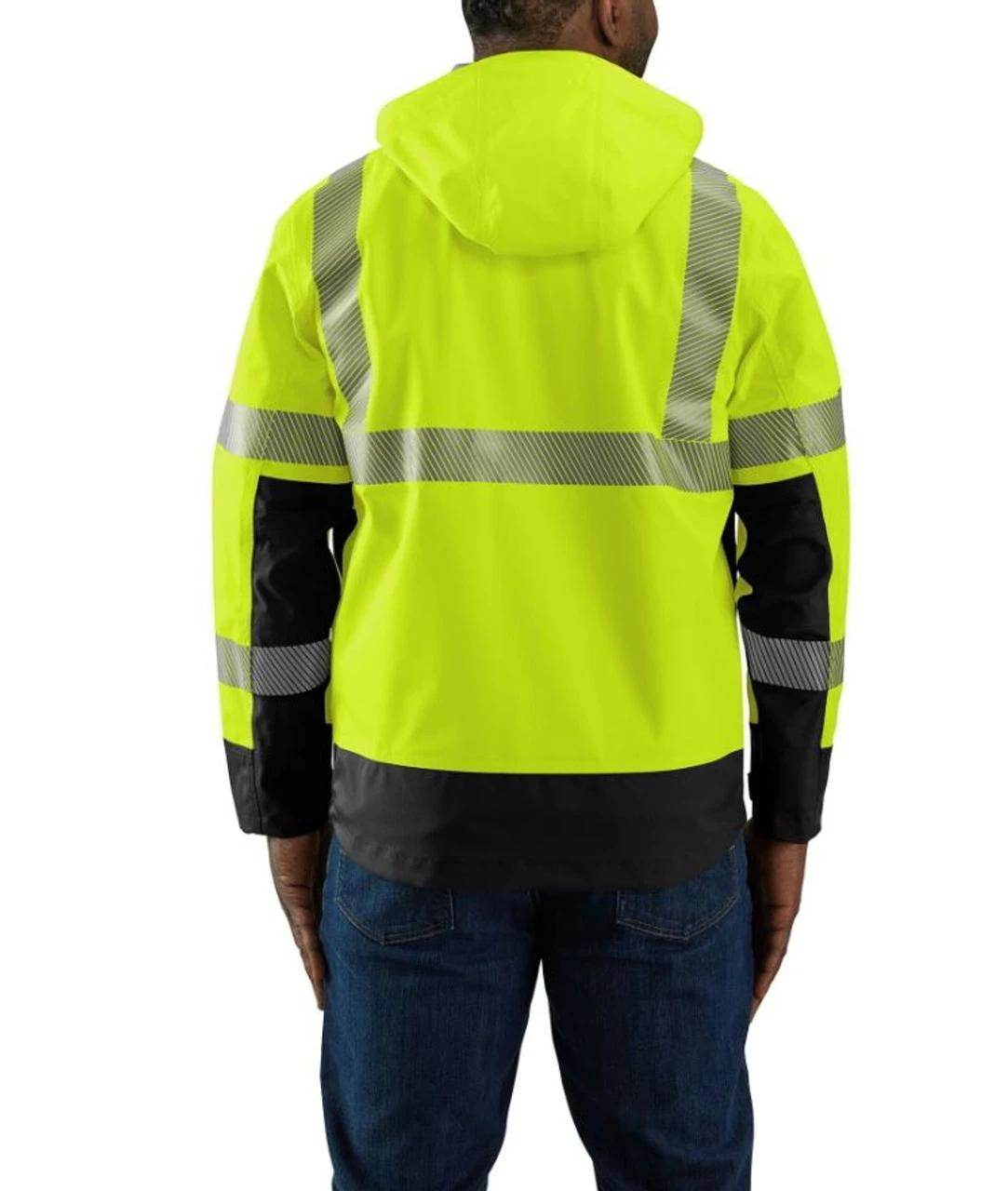 Carhartt Mens High-Visibility Storm Defender Loose Fit Midweight Class 3 Jacket 2 Carhartt Mens High-Visibility Storm Defender Loose Fit Midweight Class 3 Jacket - Image 2
