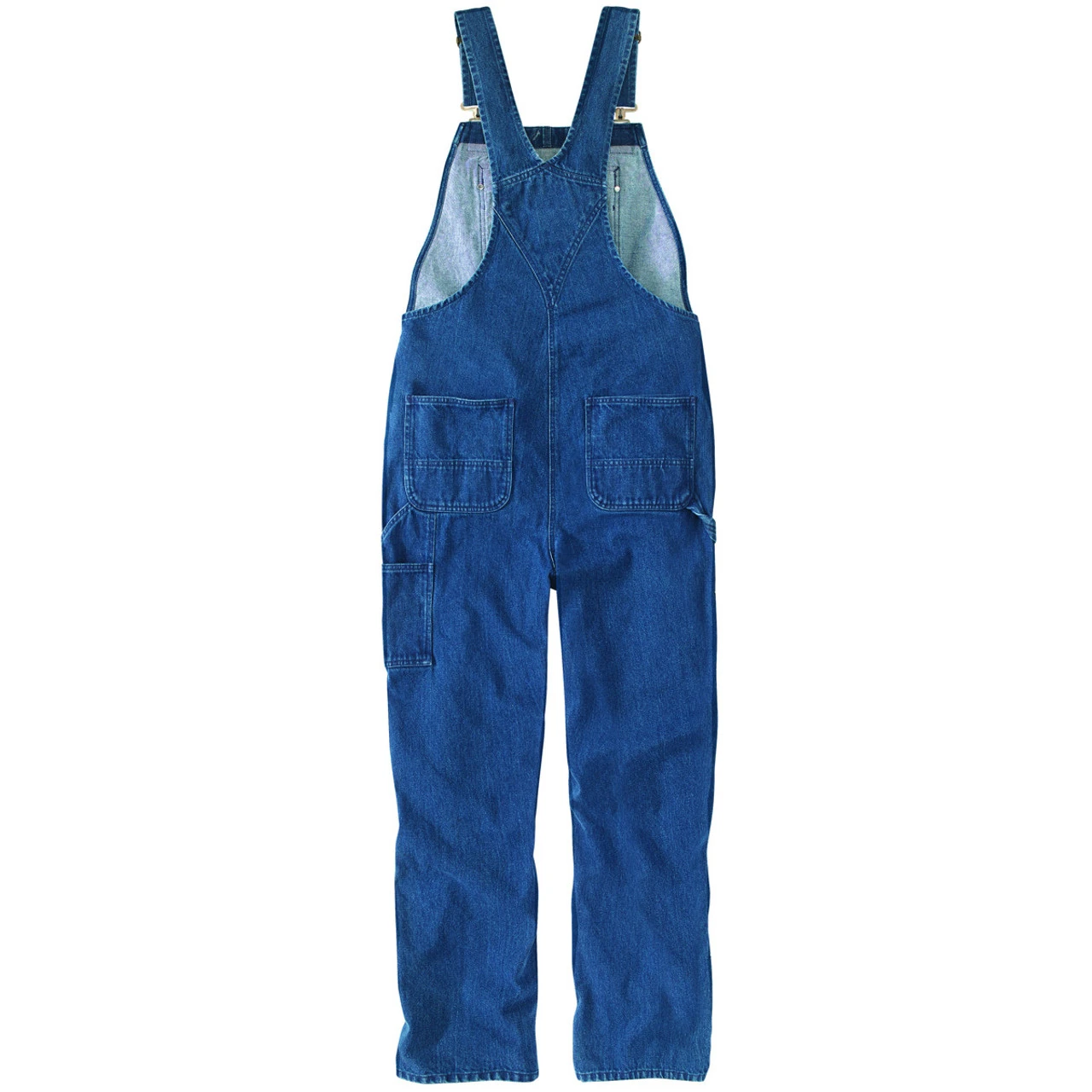 Carhartt Mens Loose Fit Denim Bib Overall 2 Carhartt Mens Loose Fit Denim Bib Overall - Image 2