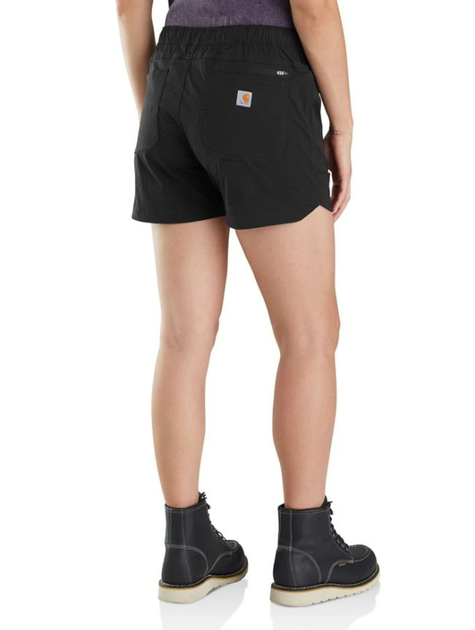 Carhartt Force Womens Relaxed Fit Ripstop 5 Pocket Work Shorts 2 Carhartt Force Womens Relaxed Fit Ripstop 5 Pocket Work Shorts - Image 2