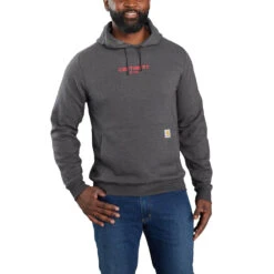 Carhartt Force Mens Relaxed Fit Lightweight Logo Graphic Sweatshirt -Carhartt Work Gear Sales Store P2538190 3 80714.1676660211