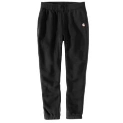 Carhartt Womens Black Relaxed Fit Sweatpant