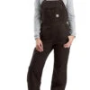 Carhartt Womens Relaxed Fit Washed Duck Insulated Bib Overall
